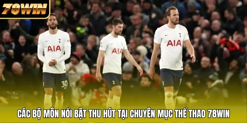Các bộ môn nổi bật thu hút tại chuyên mục thể thao 78WIN