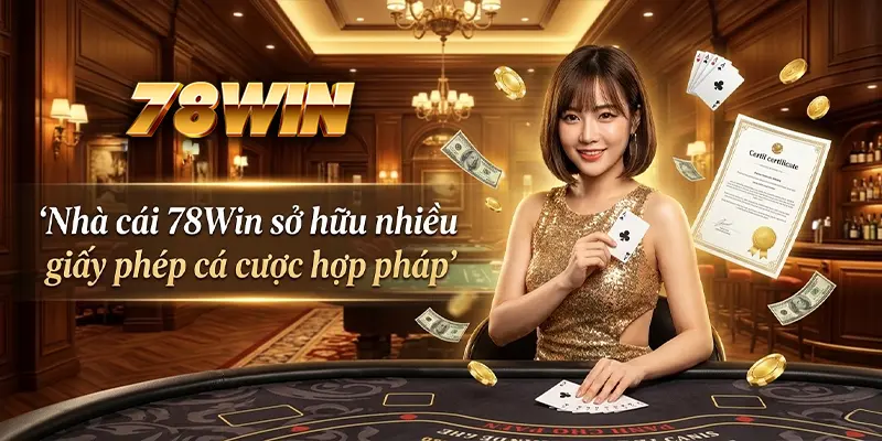 Nhà cái 78WIN sở hữu nhiều giấy phép cá cược hợp pháp Nhà cái 78WIN sở hữu nhiều giấy phép cá cược hợp pháp